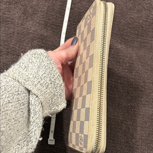 Louis Vuitton Damier Azur Long Zippy Wallet Leather Women’s - Picture 9 of 14